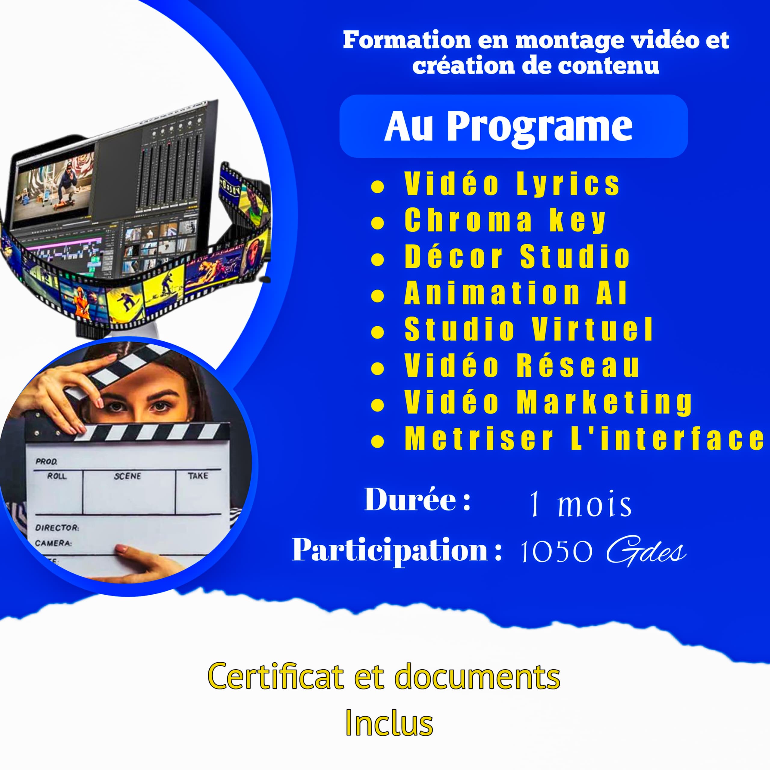Affiche de formation en leadership transformationnel