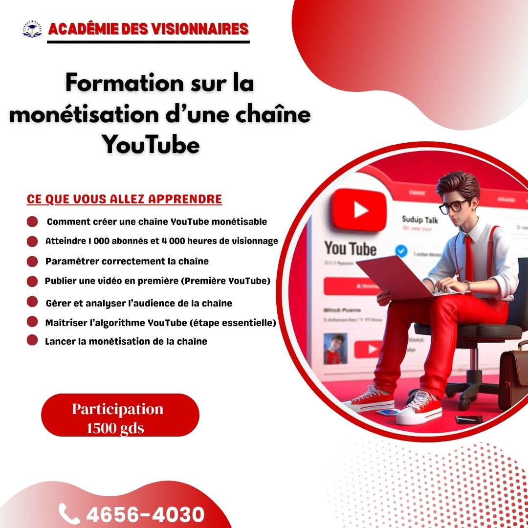 Affiche de formation en leadership transformationnel